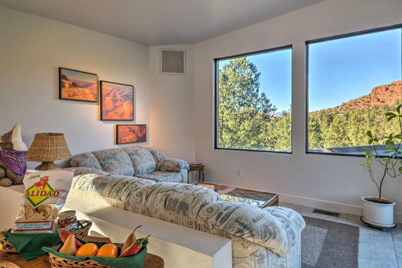 Sedona Casita On 2 Acres With Red Rock Views Apartment Exterior photo